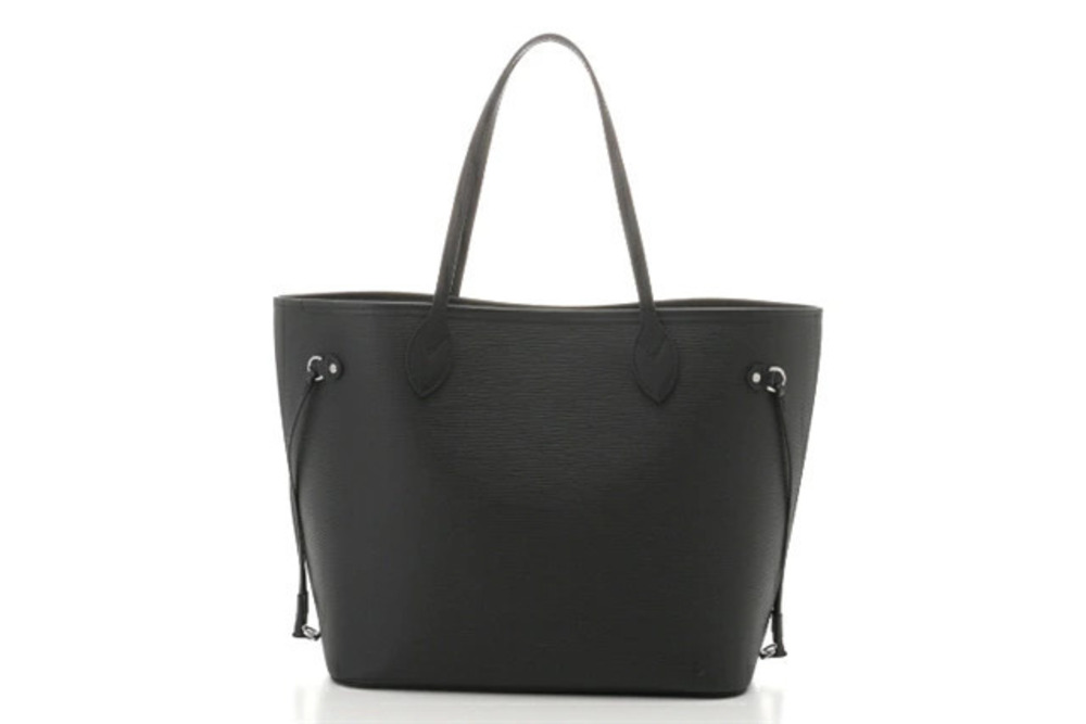 LOUIS VUITTON Neverfull Tote Bag Epi Leather Noir Black